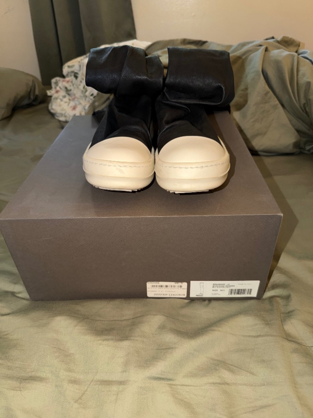 RICK OWENS SOCK SHOES